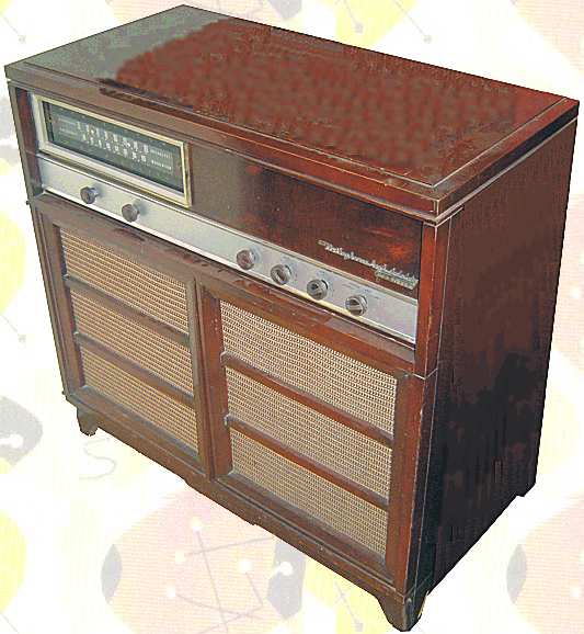 orthophonic high fidelity rca victor radio